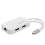 Edimax EU-4308 dockingstation USB 3.2 Gen 1 (3.1 Gen 1) Type-C Hvid