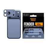PanzerGlass ® Fender Kameralinsebeskytter Shades of Blue iPhone 18 Pro