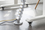 Digitus DA-90506 kabelorganisator Skrivebord Kabelæder Sølv 1 stk