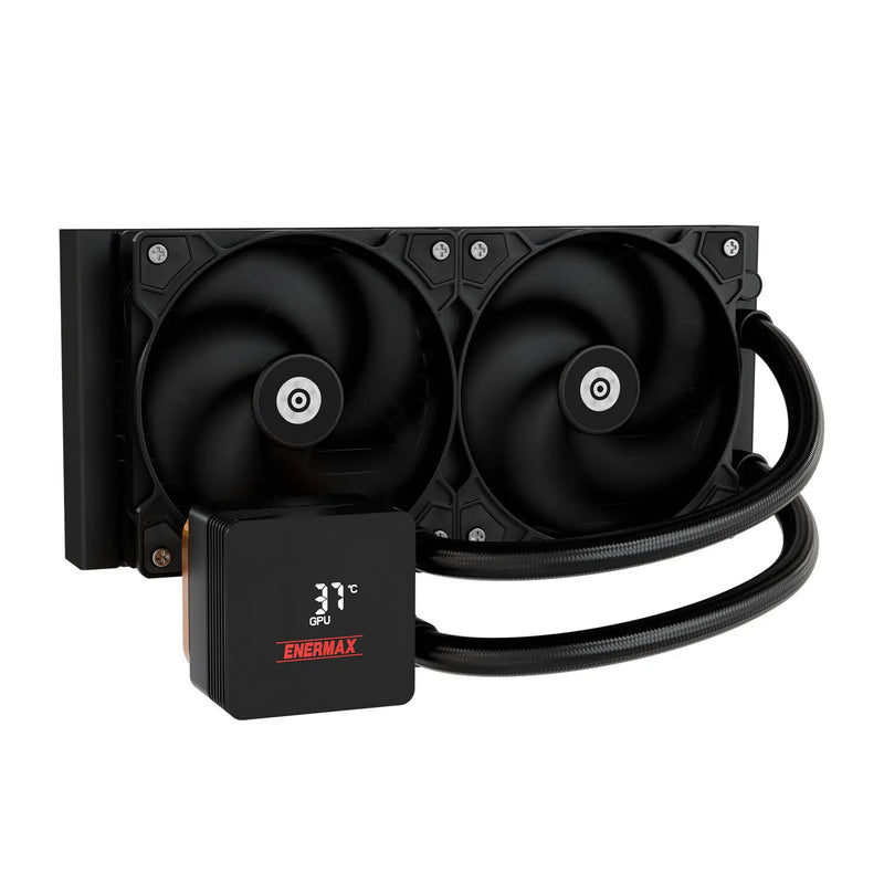 Enermax ELC-LMIV240-SF Computerkølesystem Processor Alt-i-en væskekøler 12 cm Sort