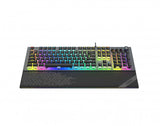 iBox AURORA K-5 tastatur Spil USB QWERTY Engelsk Sort
