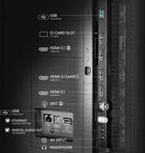 Hisense 100U7Q 2,54 m (100") 4K Ultra HD Smart TV Wi-Fi Sort