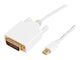 Prokord MDP12D-2m Mini DisplayPort DVI-D Hvid