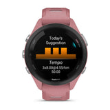 Garmin Forerunner 265S 2,79 cm (1.1") AMOLED 42 mm Digital 360 x 360 pixel Berøringsskærm Sort, Lyserød Wi-Fi GPS (satellit)