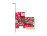 DeLOCK 90158 interface-kort/adapter Intern USB 3.2 Gen 2 (3.1 Gen 2), USB Type-C