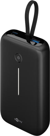 Goobay 76252 powerbank Lithium polymer (LiPo) 20000 mAh Sort
