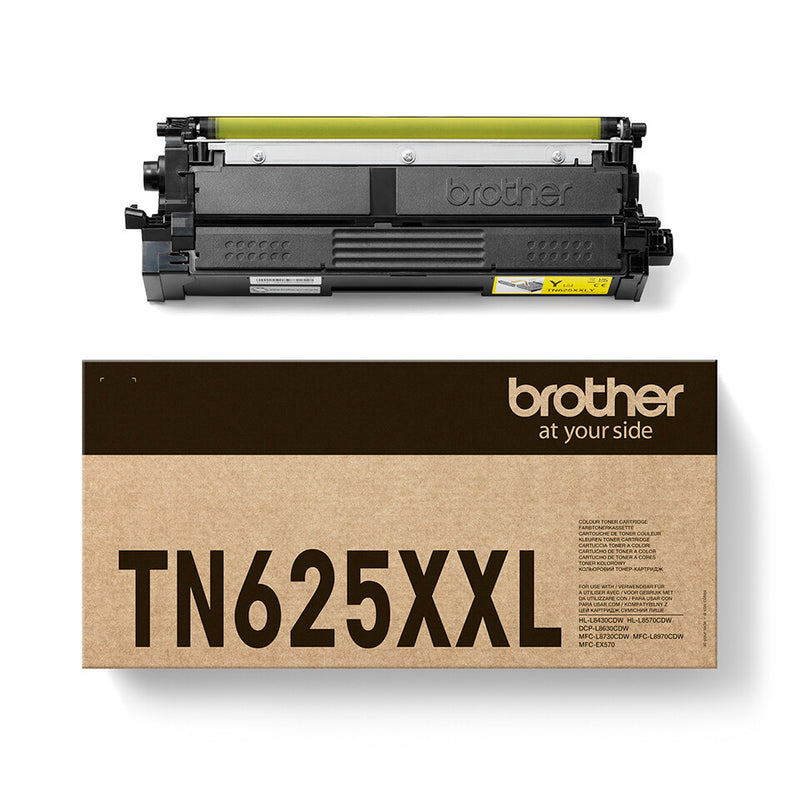 Brother TN-625XXLY tonerpatron 1 stk Original Gul