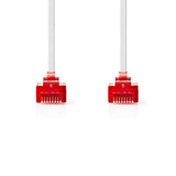 Nedis CCGP85216WT100 netværkskabel Hvid 10 m Cat6 U/UTP (UTP)