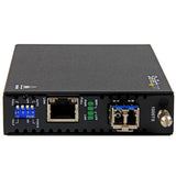 StarTech.com ET91000SM20 netværksomformer til medie 2000 Mbit/s 1310 nm Enkeltilstand Sort