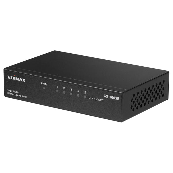 Edimax GS-1005E netværksswitch Ikke administreret Gigabit Ethernet (10/100/1000) Sort