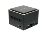 ECS LIVA Q3 Plus AMD Ryzen Embedded V1000 V1605B 8 GB DDR4-SDRAM 128 GB eMMC Mini PC Sort