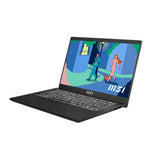 MSI Modern 14 C7M-427XFR AMD Ryzen™ 7 7730U Laptop 35,6 cm (14") Fuld HD 16 GB DDR4-SDRAM 512 GB SSD Wi-Fi 6E (802.11ax) FreeDOS Sort