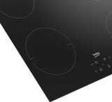 Beko HII64401QT Sort Indbygget 60 cm Zone induktionskogeplade 4 zone(s)