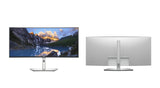 DELL UltraSharp U3824DW computerskærm 95,2 cm (37.5") 3840 x 1600 pixel Wide Quad HD+ LCD Sort, Sølv