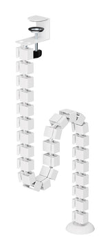 Neomounts ADS06-131WH kabelorganisator Skrivebord Kabelguide Hvid 1 stk