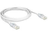 DeLOCK 0.5m Cat.6, UTP netværkskabel Hvid 0,5 m Cat6 U/UTP (UTP)