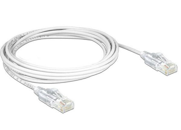 DeLOCK 0.5m Cat.6, UTP netværkskabel Hvid 0,5 m Cat6 U/UTP (UTP)