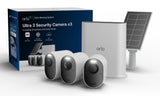 Arlo Ultra 3 Security Camera 3-cam kit + Solar Panel IP-sikkerhedskamera Udendørs 3840 x 2160 pixel Loft/væg