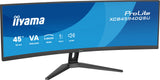 iiyama ProLite XCB4594DQSU-B1 computerskærm 113 cm (44.5") 5120 x 1440 pixel Dual QHD LED Sort