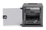 Digitus DN-49101-SET stativ 6U Vægmonteret stativ Sort
