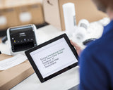 Brother QL-1110NWB etiketprinter Direkte termisk 300 x 300 dpi 110 mm/sek. Kabel & trådløs Ethernet LAN DK Wi-Fi Bluetooth