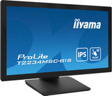 iiyama ProLite T2234MSC-B1S computerskærm 54,6 cm (21.5") 1920 x 1080 pixel Fuld HD Berøringsskærm Sort