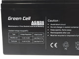 Green Cell AGM06 UPS batteri Blybatterier (VRLA) 12 V 9 At