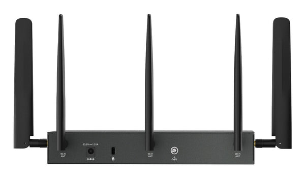 TP-Link Omada ER706WP-4G trådløs router Gigabit Ethernet Dual-band (2,4 GHz / 5 GHz) Sort