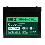 Green Cell AGM12V80AH-H UPS batteri Blybatterier (VRLA) 12 V 80 At