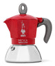 Bialetti Moka induction Moka gryde 0,1 L Rød, Sølv