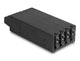 DeLOCK 47126 drive bay panel Opbevaring drev bakke Sort