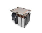 Inter-Tech J-12 Processor Luftkøler 8 cm Sort, Sølv 1 stk
