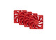 HYTE FAN- -FA12-RR-4 Computerkølesystem Processor Ventilator 12 cm Rød 4 stk