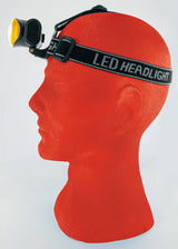 Schwaiger WLED40 511 Sort, Gul Hovedbånd lommelygte COB LED