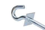 Extralink Wandhalterung mit Haken 12/350MM Væg Kabelkrog Rustfrit stål 1 stk