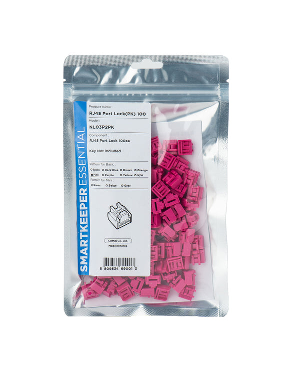 Smartkeeper NL03P2PK portblokering RJ-45 Lyserød 1 stk