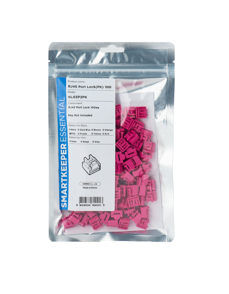 Smartkeeper NL03P2PK portblokering RJ-45 Lyserød 1 stk