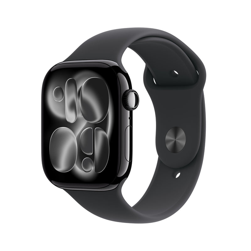Apple Watch Series 11 OLED 46 mm Digital 416 x 496 pixel Berøringsskærm Sort Wi-Fi GPS (satellit)
