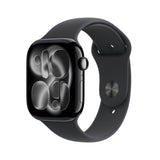 Apple Watch Series 11 OLED 46 mm Digital 416 x 496 pixel Berøringsskærm Sort Wi-Fi GPS (satellit)