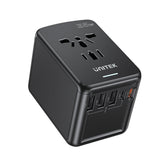 UNITEK P1121ABK01 strømstik adapter Universel Sort
