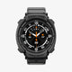 Spigen Rugged Armor Pro Band Sort Termoplastisk polyurethan (TPU)