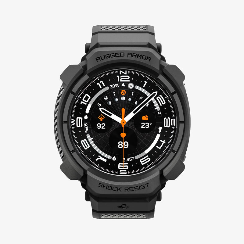 Spigen Rugged Armor Pro Band Sort Termoplastisk polyurethan (TPU)