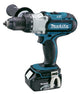 Makita DDF451RTJ bor Nøglefri 2,1 kg Sort, Blå