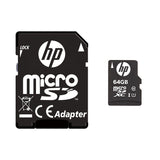 HP SDU64GBXC10HP-EF hukommelseskort 64 GB MicroSDXC UHS-I Klasse 10