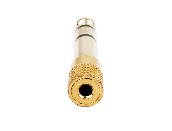 Prokord AUDIO-0006 kabel kønsskifter 6.3 mm 3.5 mm Sort, Guld