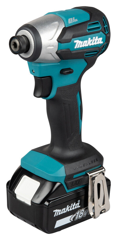 Makita DTD158Z elektrisk skruetrækker & slagbor Sort, Blå