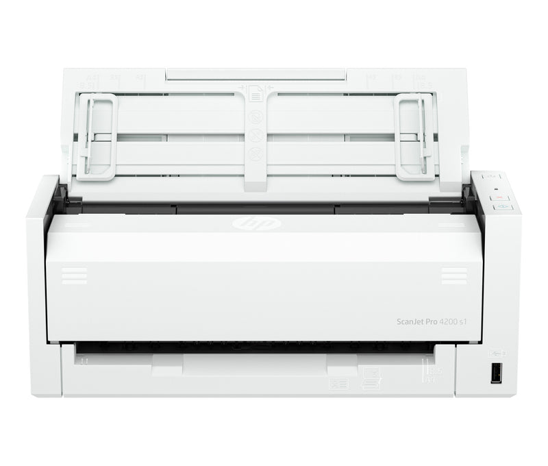 HP ScanJet Pro 4200 s1 ADF-scanner 600 x 600 dpi A4 Blå, Hvid