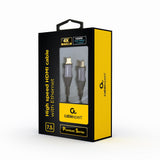 Gembird CCBP-HDMI-7.5M HDMI-kabel 7,5 m HDMI Type A (Standard) Grå