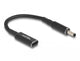 DeLOCK 60036 el-ledning Sort 0,15 m USB C 4.5 x 3.0 mm