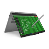 Lenovo IdeaPad 5 2-in-1 14AGP11 Copilot+ PC AMD Ryzen AI 7 445 Hybrid (2-i-1) 35,6 cm (14") Berøringsskærm WUXGA 16 GB DDR5-SDRAM 512 GB SSD Wi-Fi 7 (802.11be) Windows 11 Home Tysk Grå